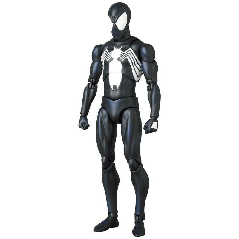 CT Toys Spider-Man Black Costume Spiderman 6" Action Figure Toy Mafex 