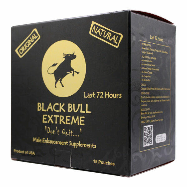 Black Bull Extreme Thai Honey - Box of 15 Count