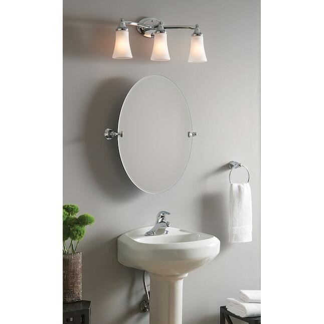 MOEN Adler 1-Handle 4-in Centerset WaterSense Bathroom Sink Faucet in Chrome (2-Pack)