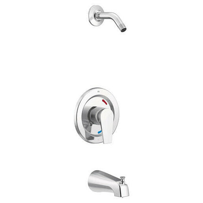 MOEN Slate 48003NHBLGR One-Handle Tub &amp; Shower Trim Matte Black (Valve Required)