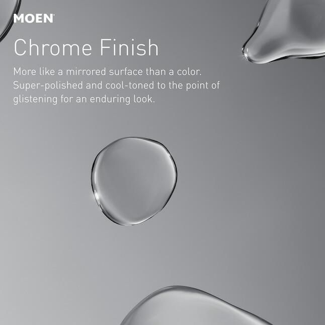 MOEN Graeden 84138 Two-Handle Widespread Bathroom Sink Faucet in Chrome (Valve Included)