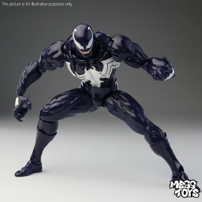 Mess Toys Venom Lethal Neighbor Spider-Man Symbiote 1/12 Action Figure Toy