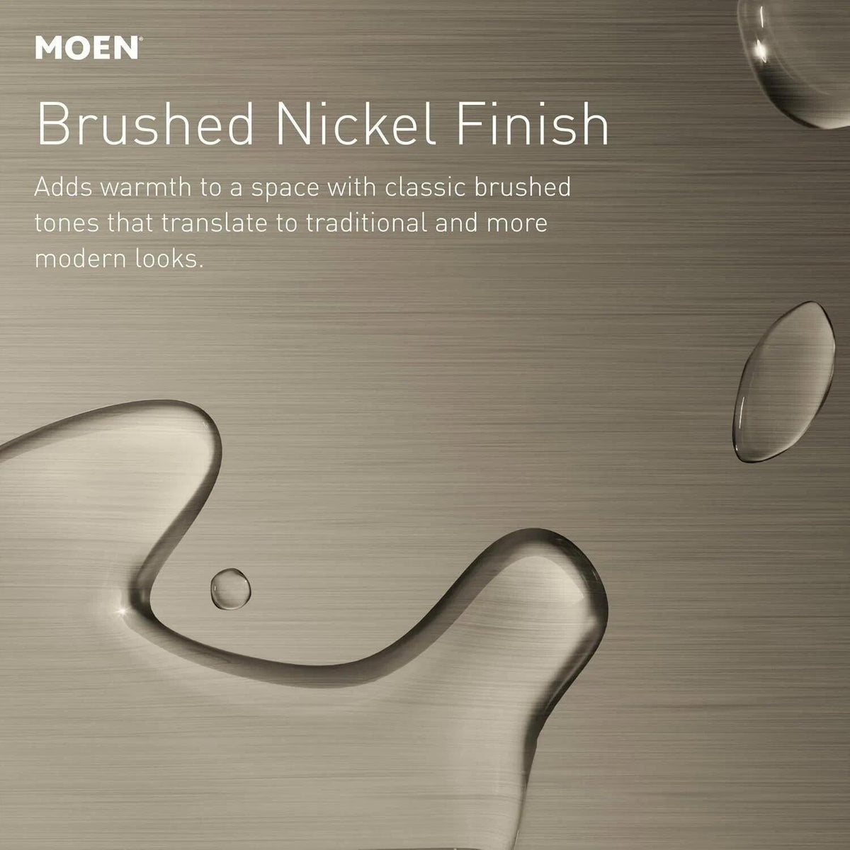 MOEN Voss T2691BN Posi-Temp Shower Valve Trim in Brushed Nickel (Valve Required)