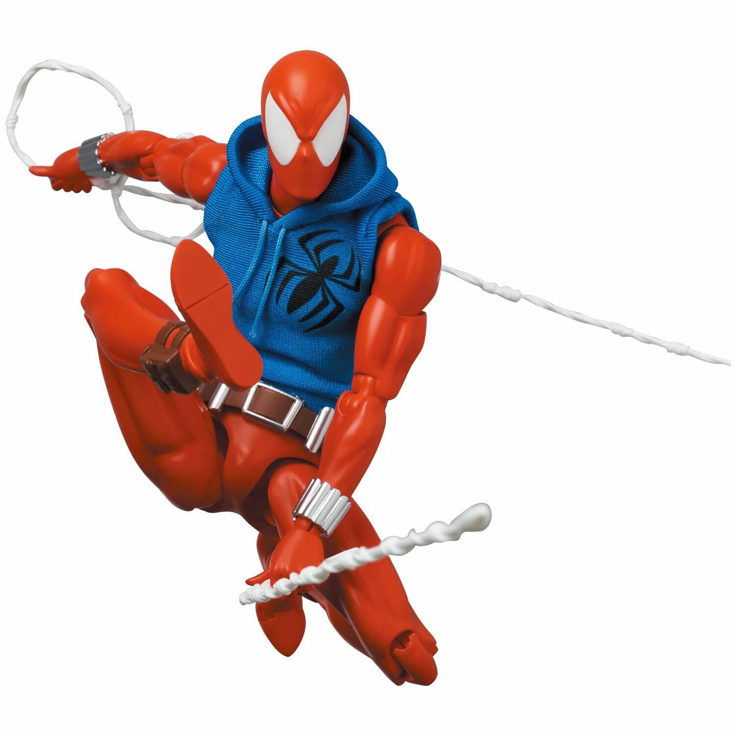 CT Toys Spider-Man Scarlet Spider Comic Version 6" Action Figure Toy Mafex 