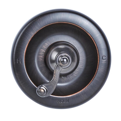 MOEN Traditional T2121BRB One-Handle Wall Mount Valve Handle in Mediterranean Bronze (Valve Not Included)