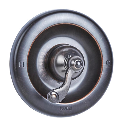 MOEN Traditional T2121BRB One-Handle Wall Mount Valve Handle in Mediterranean Bronze (Valve Not Included)