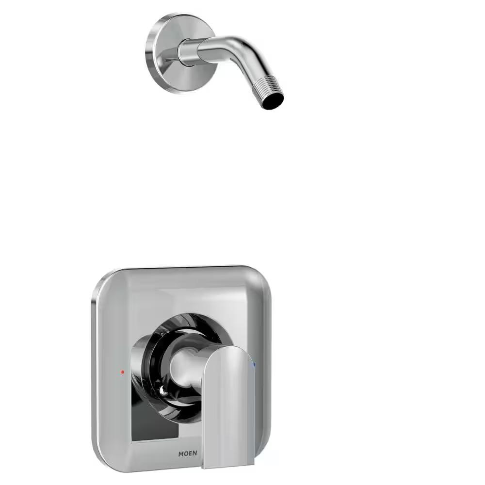 MOEN Genta LX T2472NH Single-Handle Shower Only Faucet Trim Kit in Chrome (Valve and Shower Head Not Included)