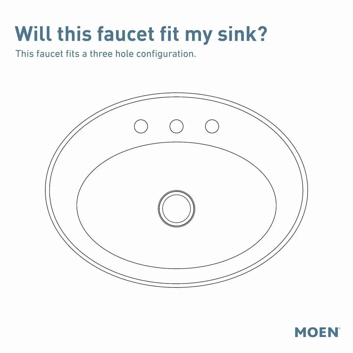 MOEN Tiffin WS84876 Two-Handle 4-Inch Centerset Bathroom Faucet in Chrome (Drain Included)