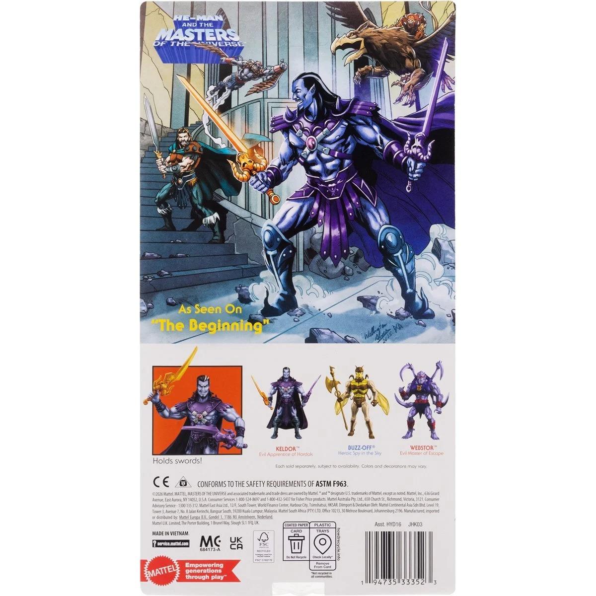 Mattel Masters of the Universe Origins Wave 31 200X Keldor Action Figure