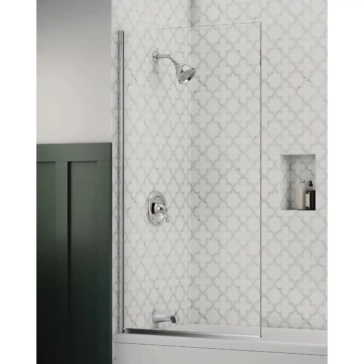 MOEN Banbury 82910 One-Handle Tub and Shower Faucet in Chrome (Valve Included)