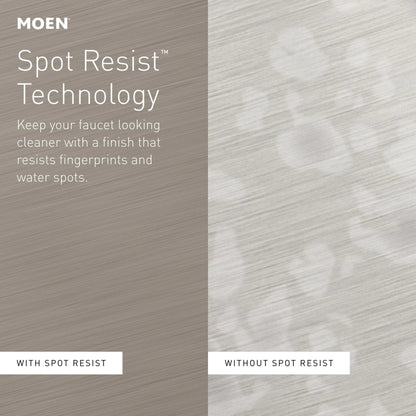 MOEN Noell 87791SRS One-Handle Pull-Down Kitchen Faucet with Soap Dispenser in Spot Resist Stainless - Like New