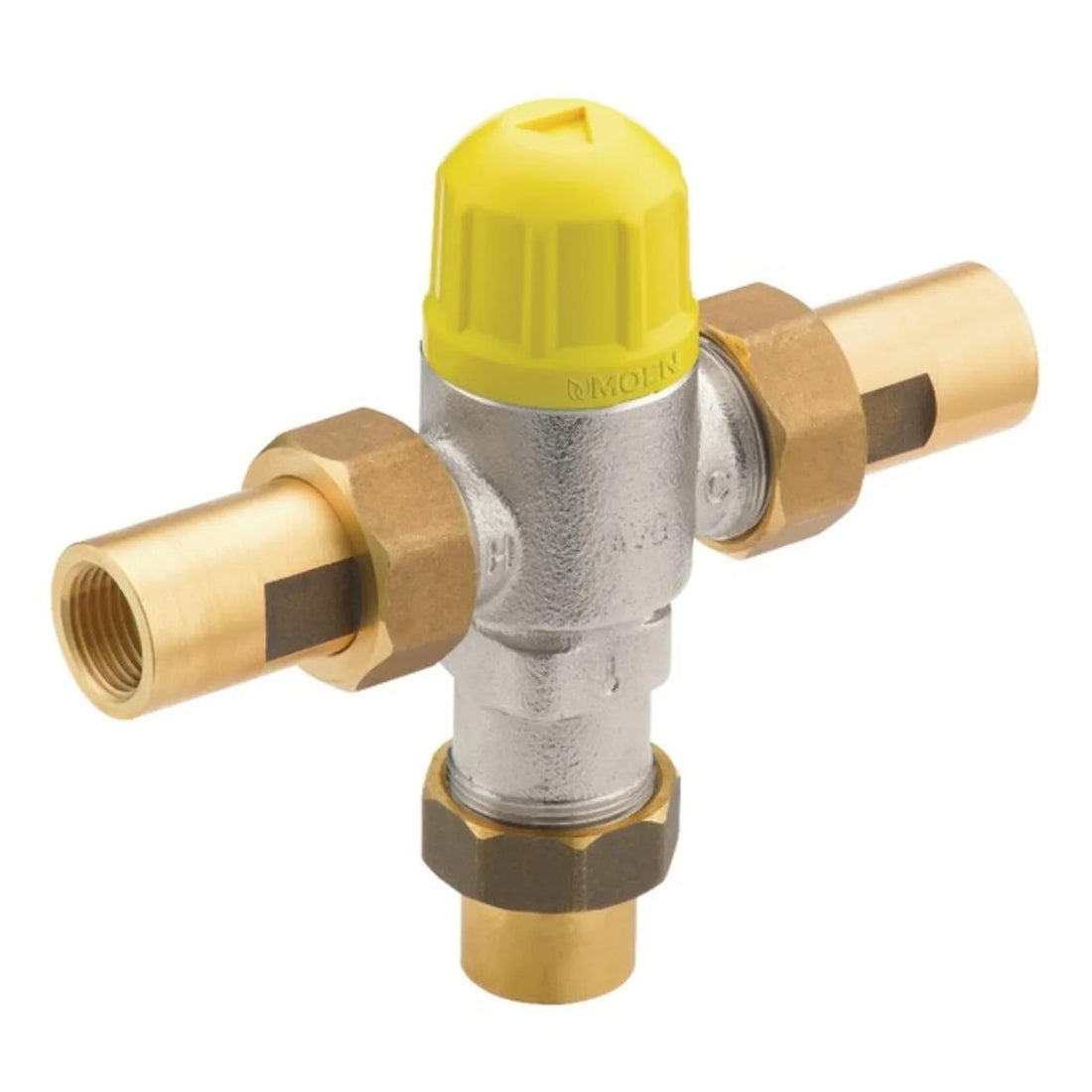 MOEN 104451 Mixing Tee with 1/2" FIP or 3/8" Compression Fittings