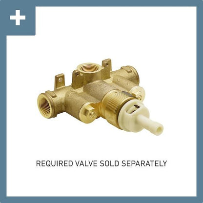 MOEN ExactTemp TS3411BN Thermostatic Valve Trim Kit in Brushed Nickel