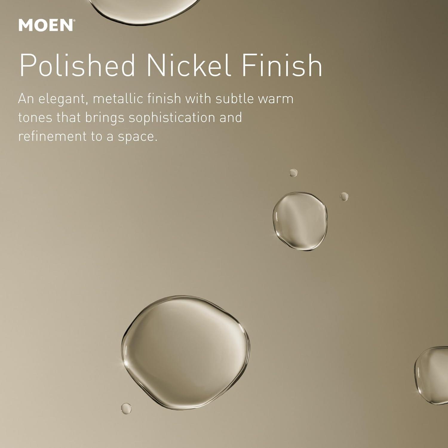 MOEN Belfield UT4301NL M-CORE One-Handle Transfer Valve Trim in Polished Nickel (Valve Required)