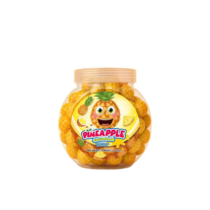Zoomi Gushmello Candy Fruity Gummy Marshmallow Filled Center 55 Pieces Jar