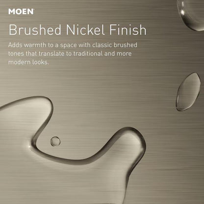 MOEN Dartmoor T2183BN Posi-Temp Single-Handle Wall-Mount Faucet Trim Kit in Spot Resist Brushed Nickel (Valve Required)