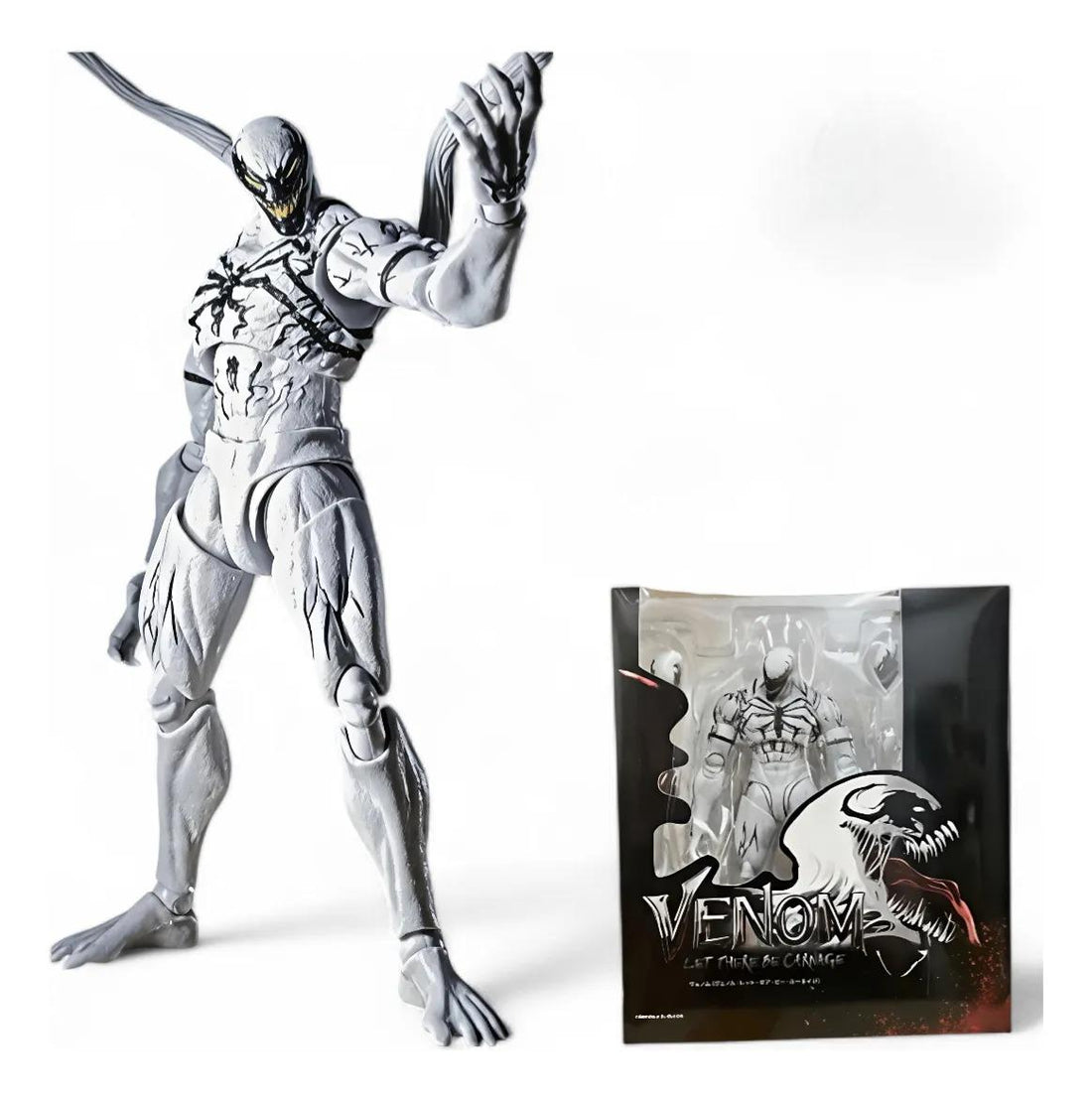 S.H.Figuarts Anti-Venom White Symbiote Action Figure Marvel Spider-Man Posable