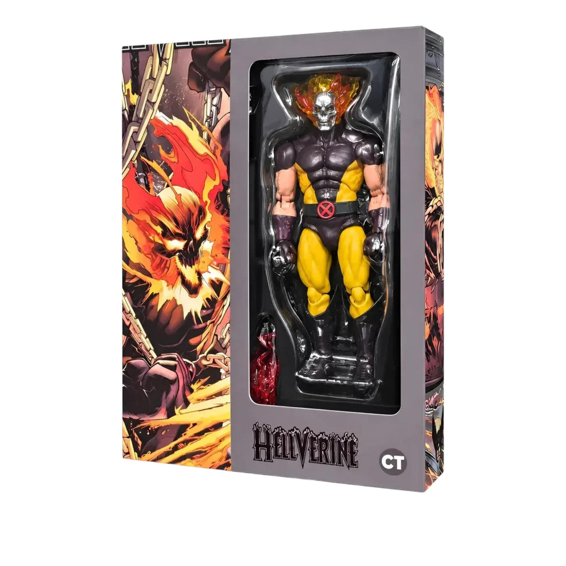 CT Toys Wolverine Hellverine X-Men Comic Version w/Accessory 6" Action Figure