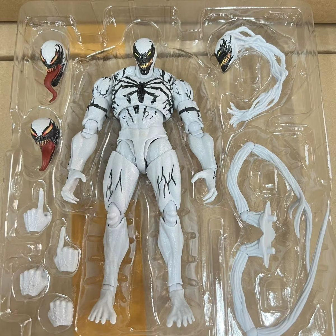 S.H.Figuarts Anti-Venom White Symbiote Action Figure Marvel Spider-Man Posable