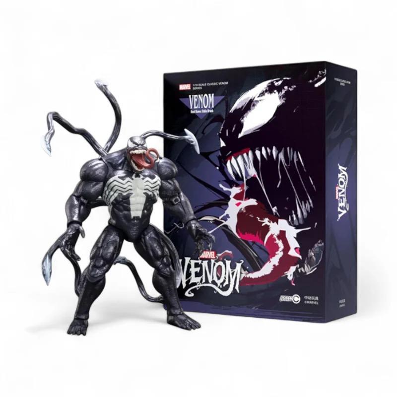 ZD Toys Marvel Venom Real Name: Eddie Brock Action Figure 1/10 Collection Model