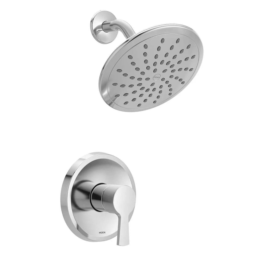 MOEN Jase UT2342EP M-CORE 2-Series One-Handle Shower Trim with 8" Rainshower in Chrome (Valve Required)