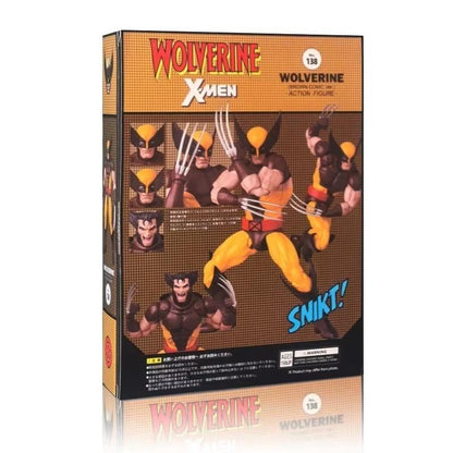 CT Toys Wolverine X-Men Brown Comic Version 6" Action Figure Toy 
