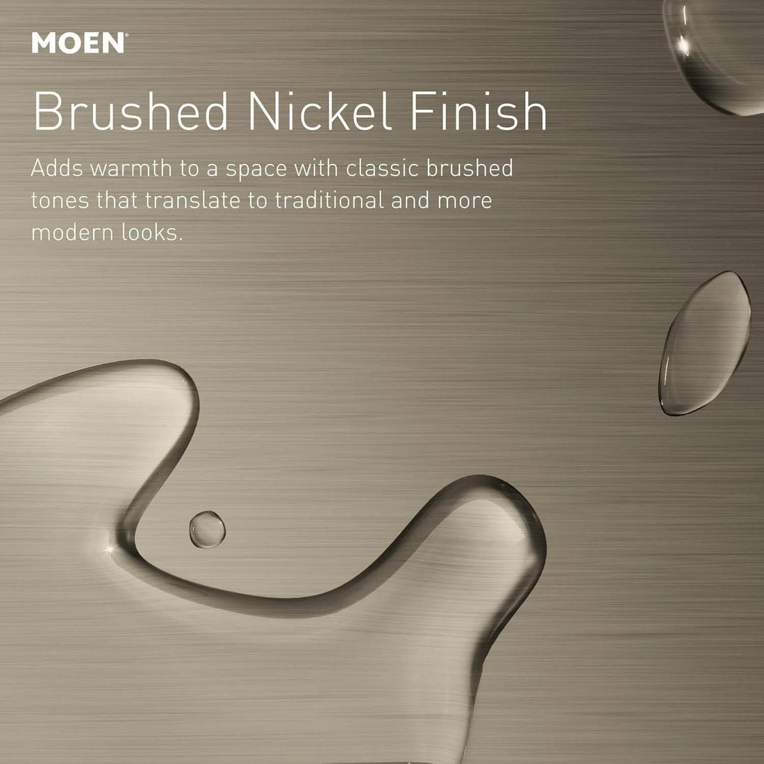MOEN Jase T2413EPBN One-Handle Posi-Temp Tub and Shower Trim with Diverter Tub Spout in Brushed Nickel (Valve Required)