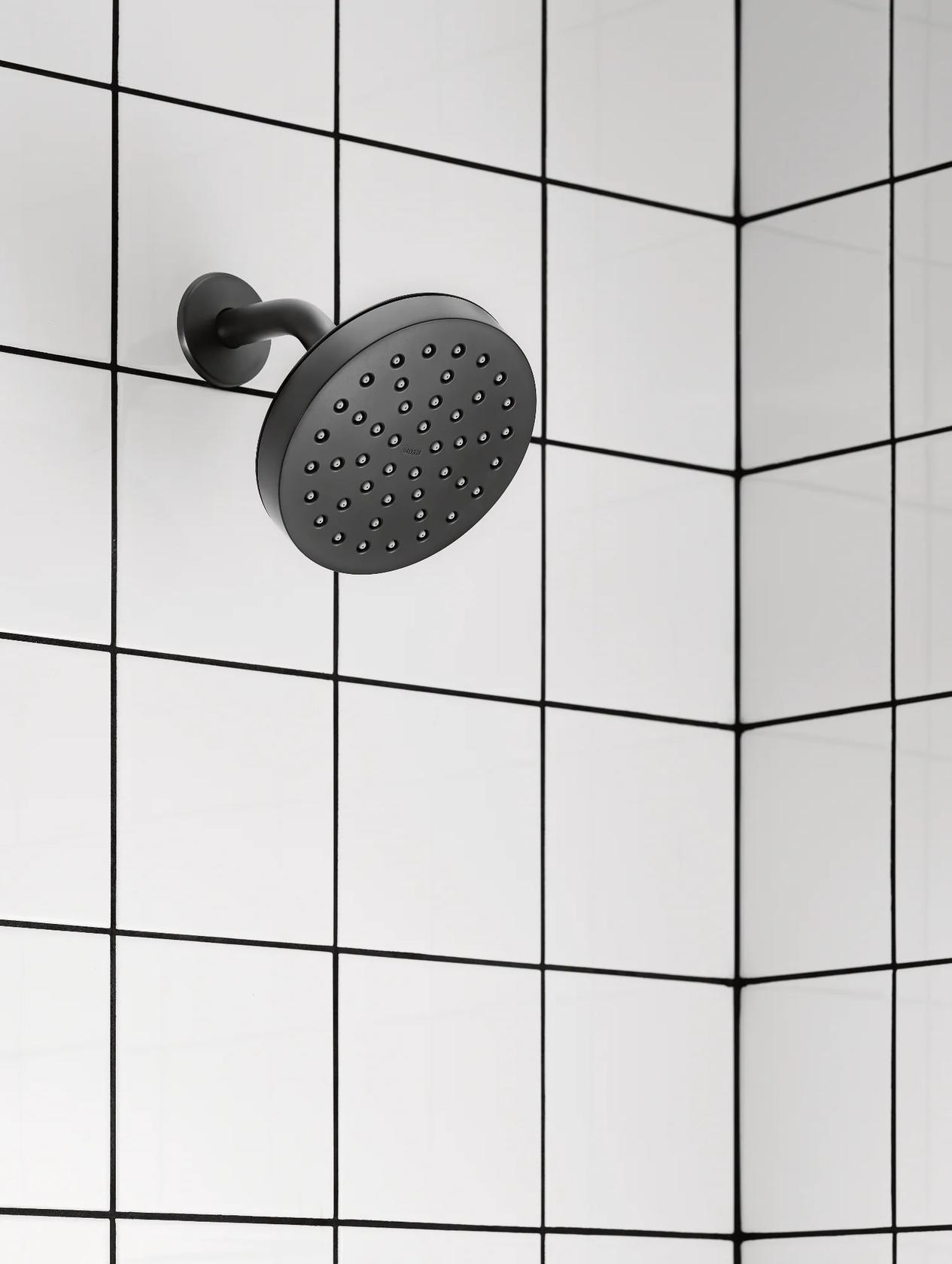 MOEN Rinza 82628BL One-Handle Bathtub and shower Faucet in Matte Black (Valve Included)