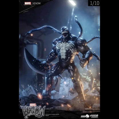 ZD Toys Marvel Venom Real Name: Eddie Brock Action Figure 1/10 Collection Model