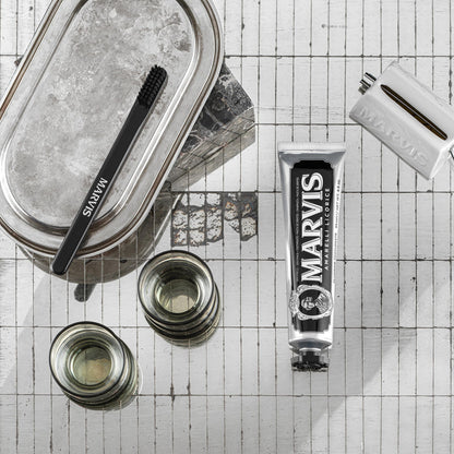 Marvis Toothpaste  Whitening Mint, Licorice, Sinuous Lily, Vegan Cruelty-Free 85 ml