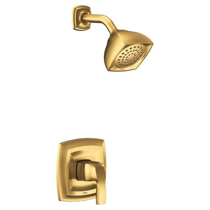 MOEN Voss UT2692EPBG M-CORE 2-Series 1-Handle Shower Trim Kit in Brushed Gold (Valve Required)