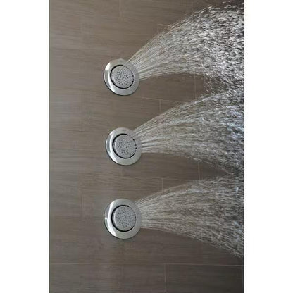 MOEN Mosaic TS1322BL Round Single-Function Body Spray in Matte Black (Valve Required)
