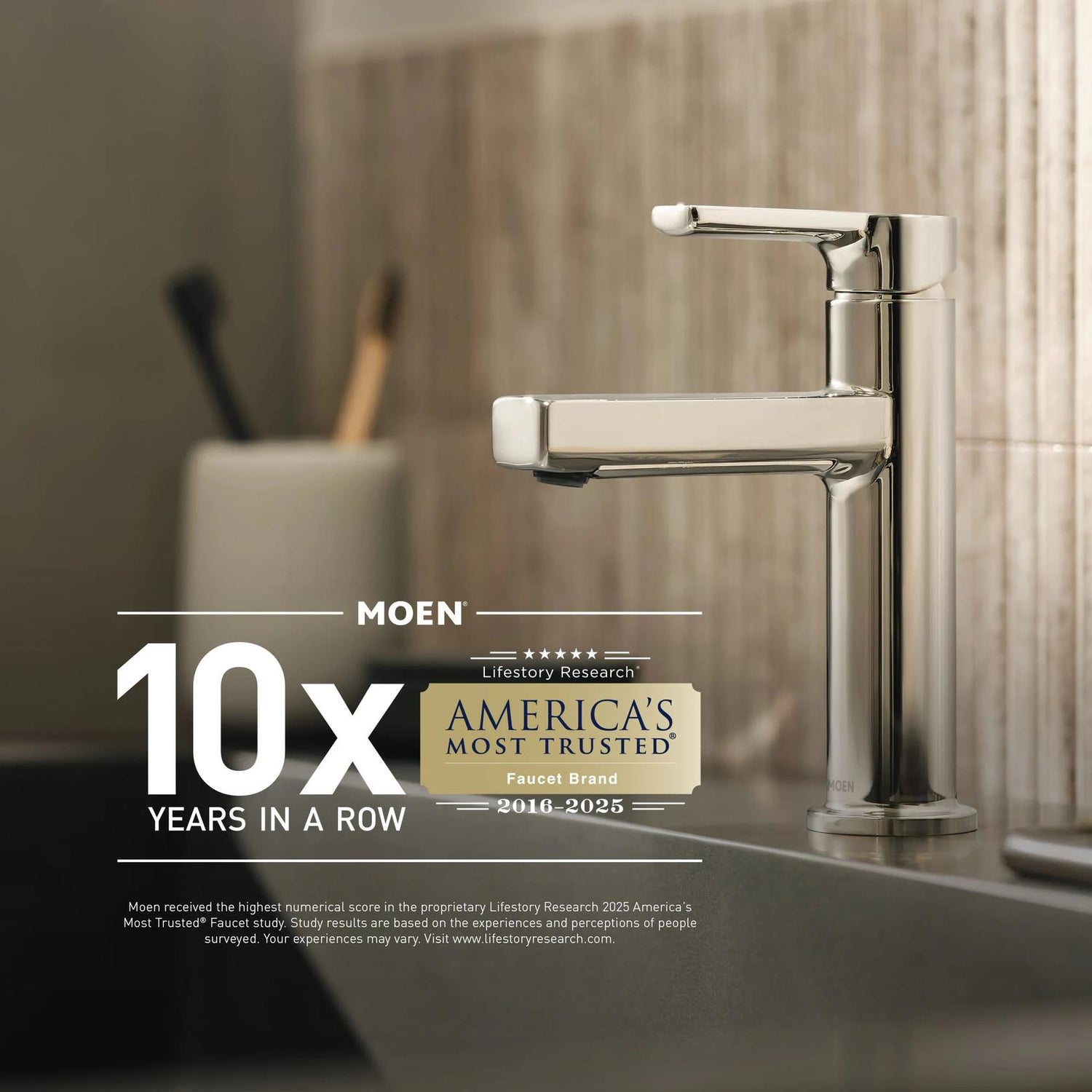 MOEN S6310WR 1-Spray Pattern with 2.5 GPM 7 in. Wall Mount Fixed Shower Head in Wrought Iron