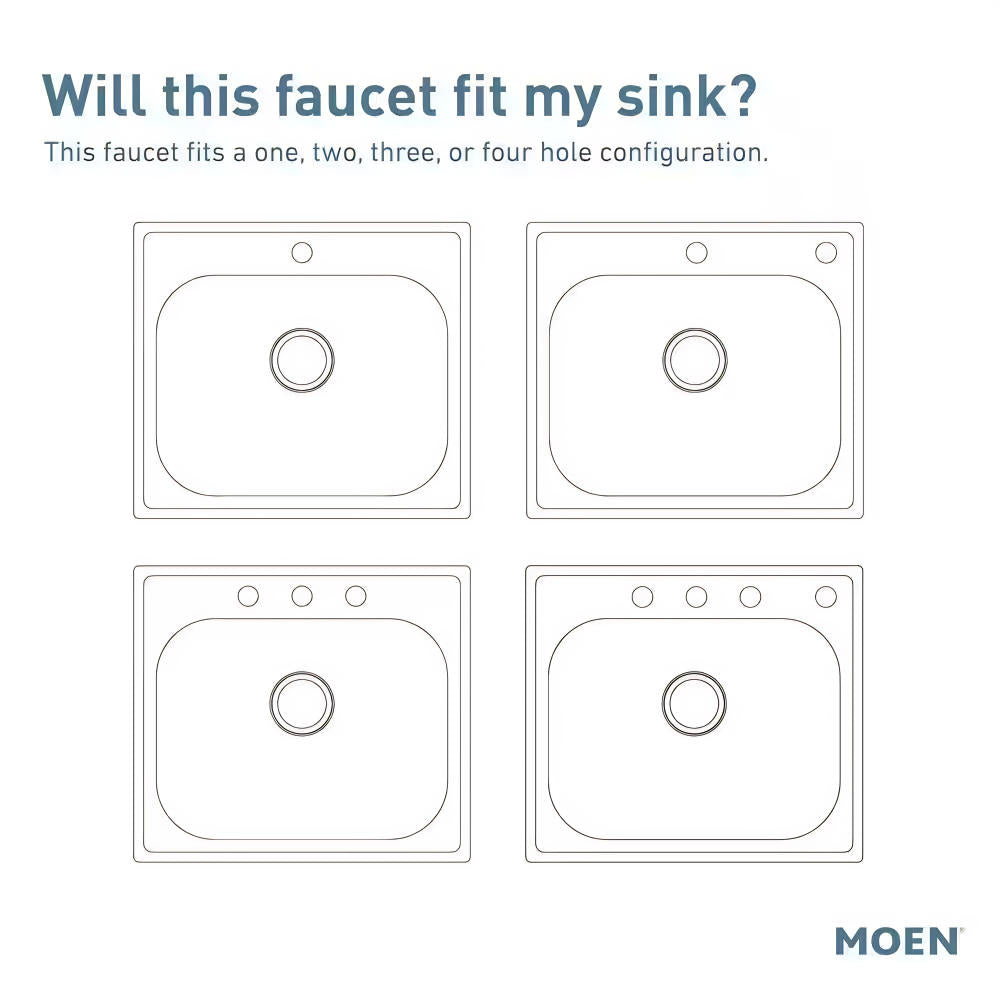 MOEN Marietta 87601SRS Single-Handle Pull-Out Sprayer Kitchen Faucet in Spot Resist Stainless
