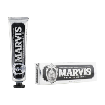 Marvis Toothpaste  Whitening Mint, Licorice, Sinuous Lily, Vegan Cruelty-Free 85 ml