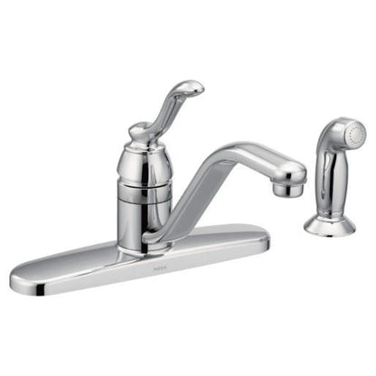 MOEN Banbury 7051 One Handle Kitchen Faucet in Chrome