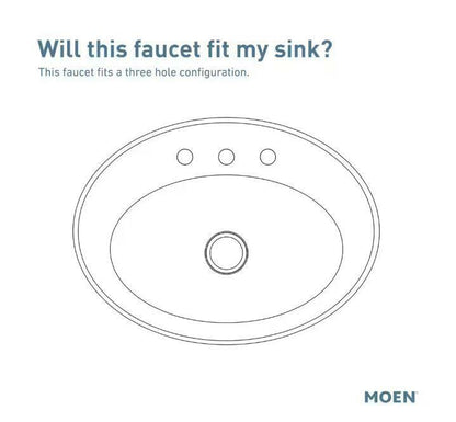 MOEN Findlay 84517SRN Widespread 2-Handle Bathroom Faucet in Spot Resist Brushed Nickel (Valve Included)