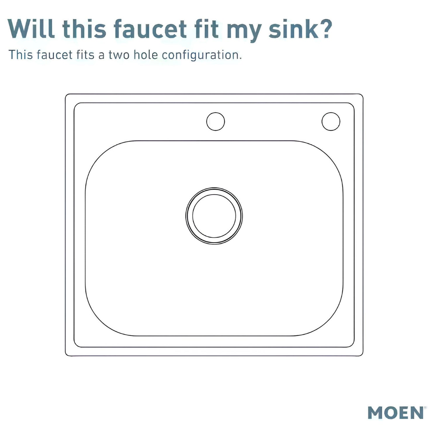 MOEN Chateau 4903 2-Handle High-Arc Bar Faucet in Chrome