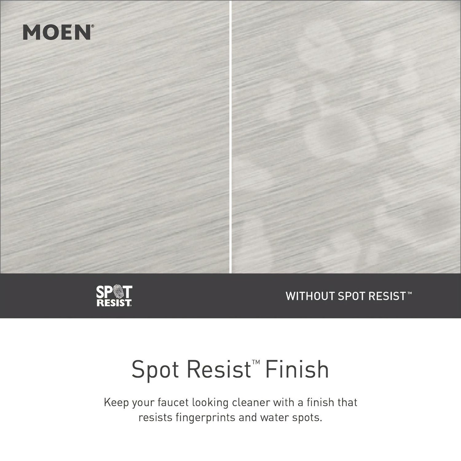 MOEN Essie 84128SRN Two Handle Centerset Bathroom Faucet in Spot Resist Brushed Nickel