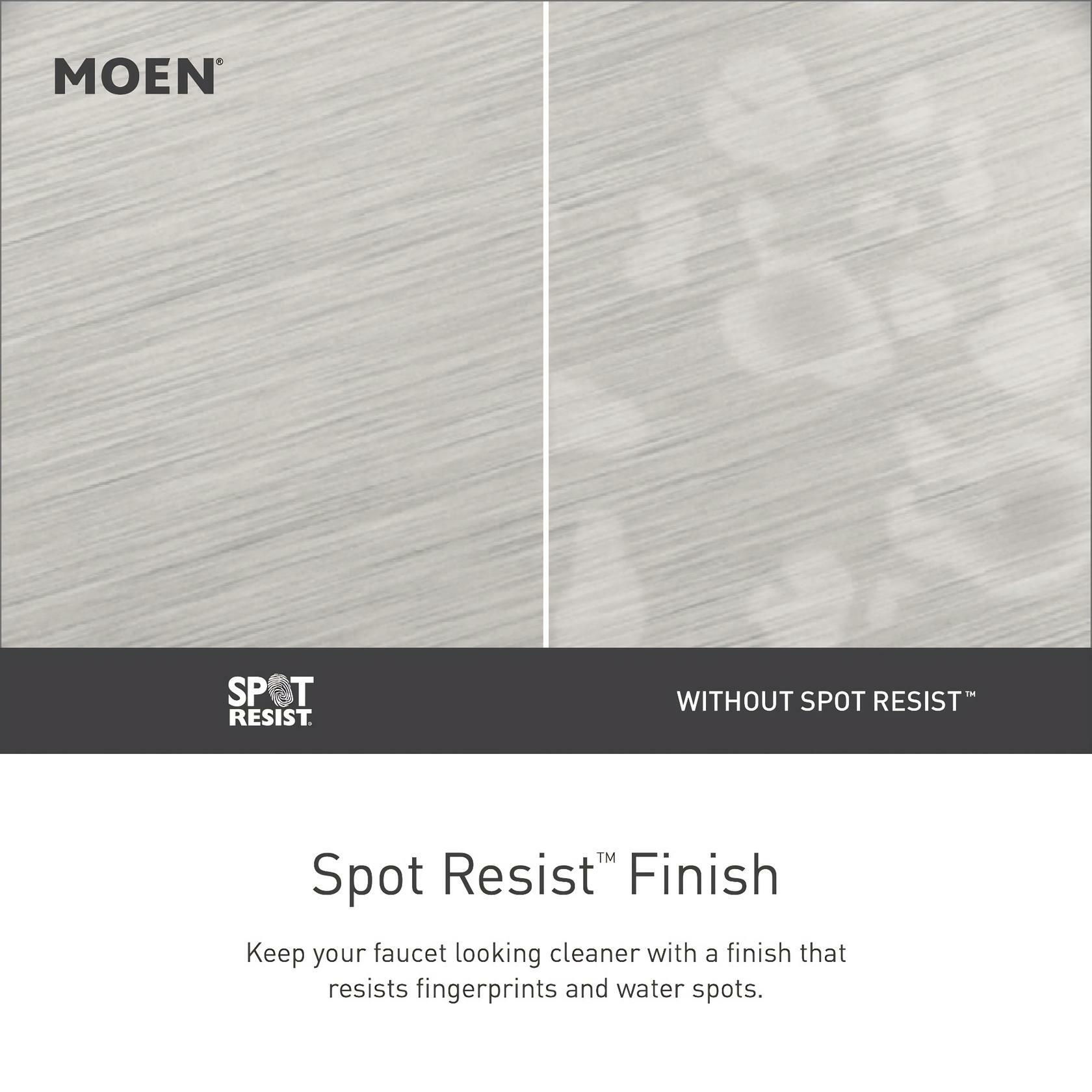MOEN Essie 84128SRN Two Handle Centerset Bathroom Faucet in Spot Resist Brushed Nickel
