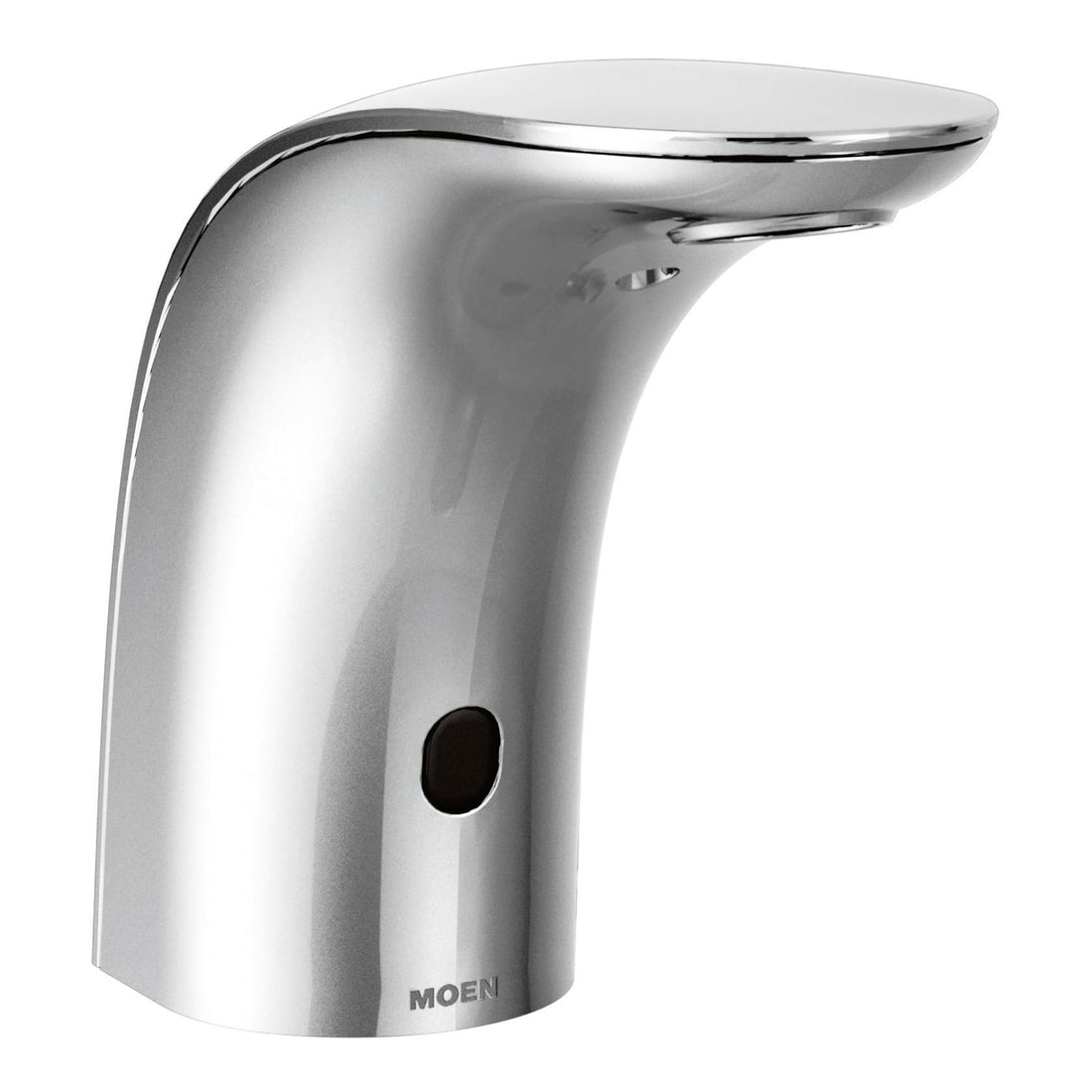 MOEN 8553 M-Power Commercial Touchless Hands-Free Sensor Operated Single Mount Lavatory Battery Powered Non Mixing Faucet in Chrome