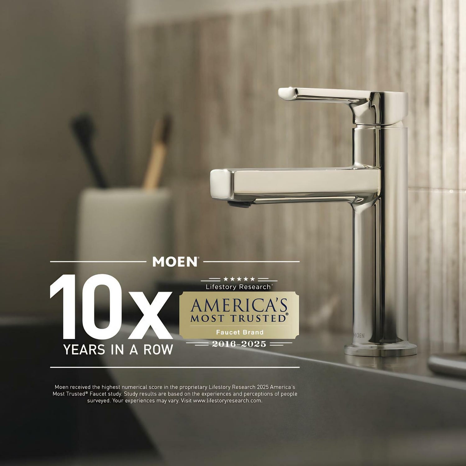 MOEN Korek 84468SRN Widespread Double Handle High-Arc Bathroom Faucet in Spot Resist Brushed Nickel (Valve Included)