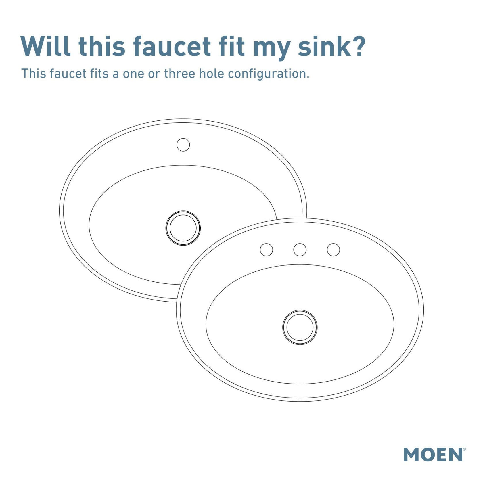 MOEN Glyde 6170BN 1-Handle 1-Hole Bathroom Faucet with Drain Kit Included in Brushed Nickel