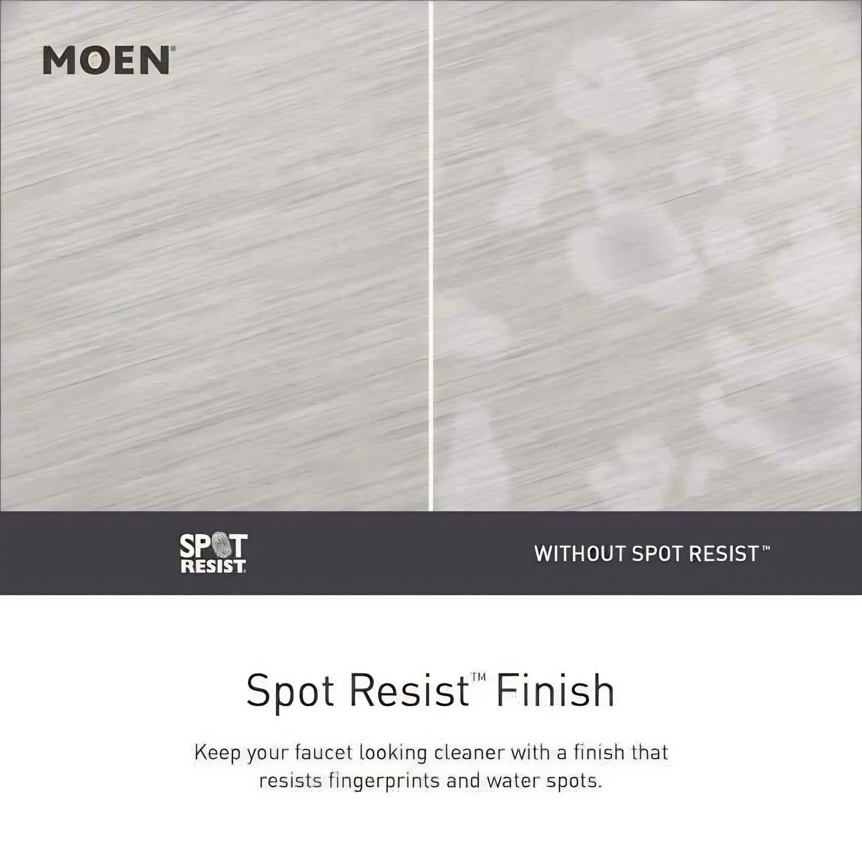 MOEN Dartmoor 6803BN 1-Handle 1-Hole Bathroom Faucet with Drain Kit Included in Brushed Nickel