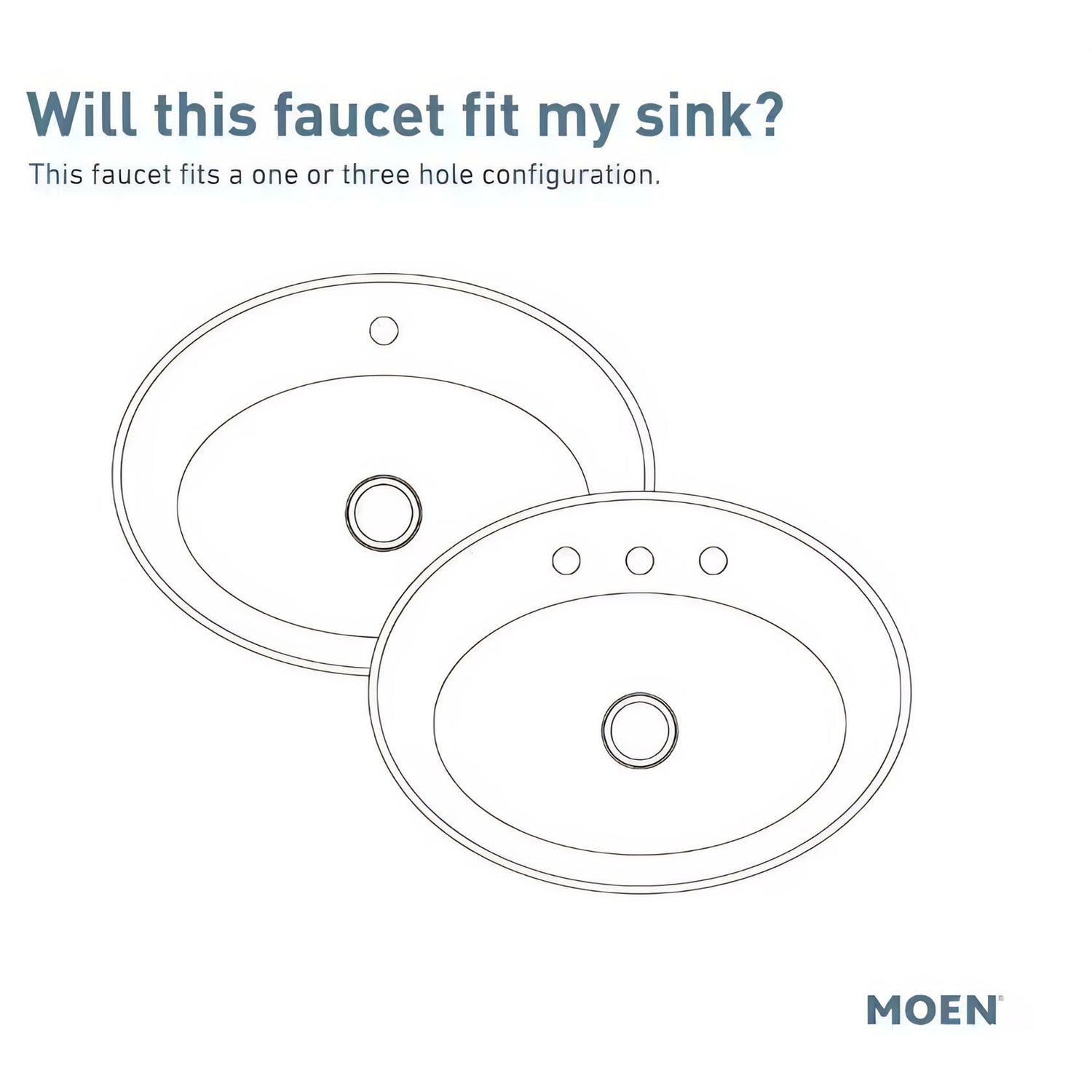 MOEN Findlay 84516SRN Single-Handle Single-Hole Bathroom Faucet in Spot Resist Brushed Nickel