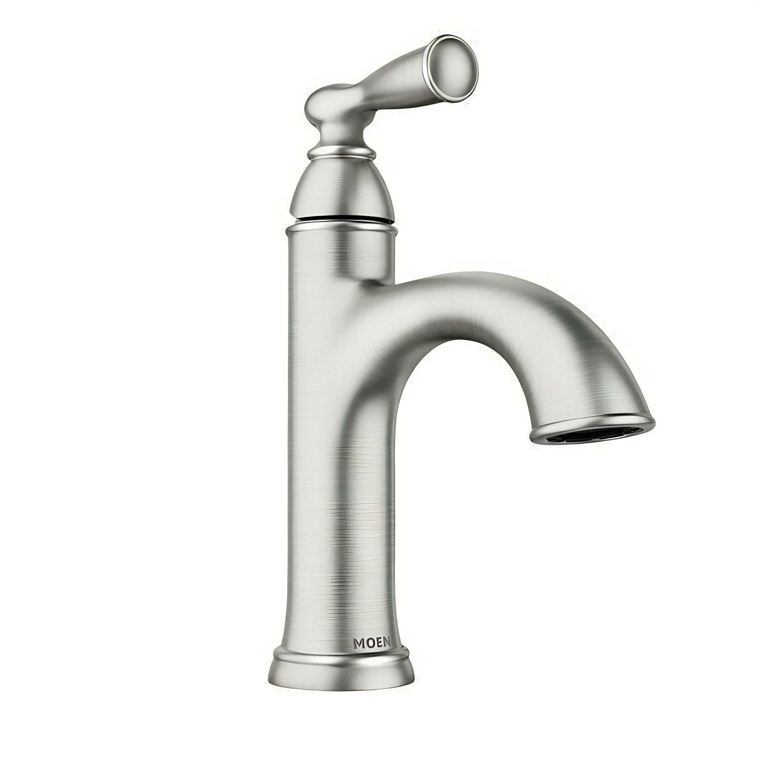 MOEN Banbury 84945SRN Single Handle Single Hole Bathroom Faucet in Spot Resist Brushed Nickel