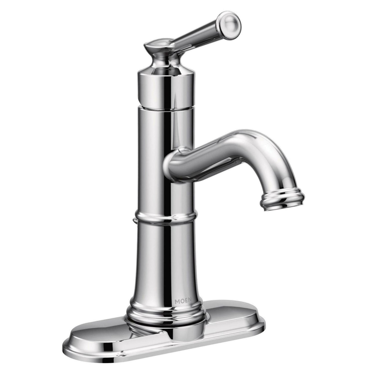 MOEN Belfield 6402 Single Hole Single-Handle Bathroom Faucet in Chrome