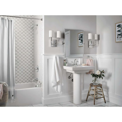 MOEN Essie 84128 Centerset 2-Handle Bathroom Faucet in Chrome