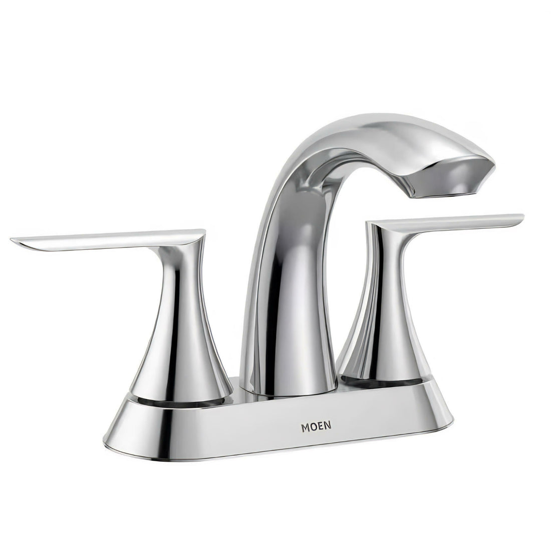 MOEN Findlay 84515 Centerset Double-Handle Bathroom Faucet in Chrome