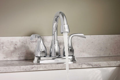 MOEN Idora 84115 Centerset 2-Handle Bathroom Faucet in Chrome